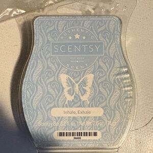 Scentsy Inhale Exhale Scent Bar in Soft Blue